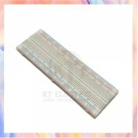 ราคา บอร์ดทดลอง แผงวงจรทอลอง โฟโต้บอร์ด บอร์ดทดลองวงจรไฟฟ้า 830รู Breadboard 830 Hole Experiment Board Universal Breadboard (3481739532)
