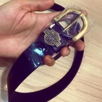 ราคา เข็มขัดหนังแท้. หัวทองเหลืองแท้ Harley-Davidson (6138768739)