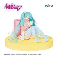 ราคา Hatsune Miku Original Casual Figure ฟิกเกอร์ โมเดล มิกุ สูง 12 ซม ลิขสิทธิ์แท้จากญี่ปุ่น ชุดอยู่บ้าน พาสเทล Taito (7800429757)