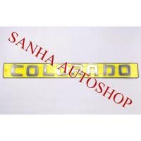 ราคา โลโก้ติดฝากระโปรงหน้าโครเมียม Chevrolet Colorado ตัวอักษรสูง 4 เซนต (11349161036)