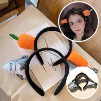 ราคา F027 ที่คาดผมแครอท ปลาทู น่ารัก ตัวคาดมีผ้ารอง คาดแล้วไม่เจ็บผม ใส่สบาย รูปทรงน่ารัก (3941847366)