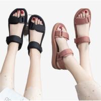 ราคา ☋✸◇A99 รองเท้าแตะรัดส้น 2สาย น้ำหนักเบาสบาย ไม่ลื่น สไตล์เกาหลี มี 2 สี (19676985799)