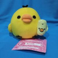ราคา ตุ๊กตา​ ไก่โทริ​ Kiiroitori นกโทริ​ เพื่อน​ Rilakkuma​ ขนาด​ 5 นิ้ว​ ป้ายห้อย​ Banpresto (16084937542)