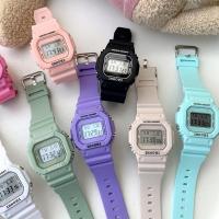 ราคา นาฬิกาข้อมืออิเล็กทรอนิกส์ มีไฟ LED กันน้ํา สีแคนดี้ หลากสี เหมาะกับเล่นกีฬา แฟชั่นสําหรับสตรี นักเรียน 2023 (23049734038)