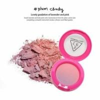 ราคา (พร้อมส่ง/แท้%)3CE GLADATION BOLD BLUSH #PLUM CANDY (276068879)