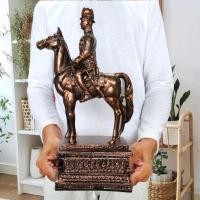 ราคา NMT8 พระปิยะมหาราชทรงม้า เสด็จพ่อร.5 ทรงม้า สูง13นิ้ว สีทองแดงเก่า บูชาขอบารมีความเจริญก้าวหน้าทำสิ่งใดก็สำเร็จ (21782603025)