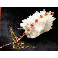 ราคา สร้อยข้อมือกระไหล่ทองเพชรพญานาคสีส้ม (4445382031)
