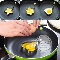 ราคา แม่พิมพ์ แม่พิมพ์ทอดไข่ แบบสแตนเลส สำหรับทำแพนเค้ก ไข่ดาว ไข่เจียว tn99 (21937153951)