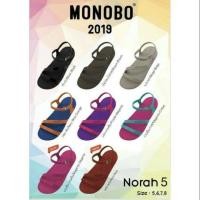 ราคา Monobo Norah 5 รองเท้าแฟชั่นรัดส้น สีบานเย็น-บานเย็น Size 5-8 (3500562457)