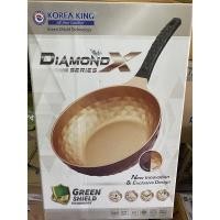 ราคา Korea King Diamond X Series กระทะโคเรียคิง เอ็กซ์ ซีรี่ ขนาด 28cm + ตะหลิวซิลิโคน Korea King (8088863174)