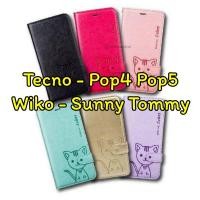 ราคา Tecno Pop4 Pop5 Wiko Sunny5 Tommy3plus Domicat เคสฝาพับ ฝาพับ เคสมือถือ (13822831952)