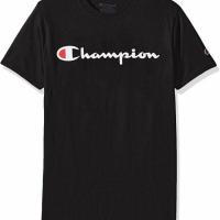 ราคา เสื้อ Champion tee shirt สีดำมือ1 ของแท้ ส่งฟรี (5702644289)