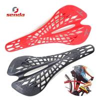ราคา Senda Ultra-light Shockproof Spider Web Mountain Bike Bicycle Cycling Seat Cushion Hollow Saddle MTB (10152293606)
