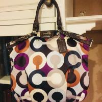 ราคา Coach 18599 Multicolor RARE ITEM แท้ รุ่นตามหาและหายากมากค่ะ (1791993417)