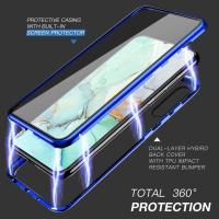 ราคา เคสโลหะดูดซับแม่เหล็ก 360 สำหรับ Huawei P30 Lite แม่เหล็กเคสโทรศัพท์ p30lite huawei p30 lite เคสแก้ว (4160941858)