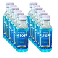 ราคา 12 ขวด (ขนาด 60 มล./ขวด) แอลกอฮอล์ แอลซอฟฟ์ แอลกอฮอล์น้ำ 70% เอทานอล ALSOFF Ethanol Alcohol ตราเสือดาว (23915387501)