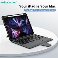 ราคา Nillkin เคสคีย์บอร์ดบลูทูธ พร้อมช่องใส่ดินสอ สําหรับ iPad pro 11 2021 iPad pro 12 9 2021 iPad 9th (16687171597)