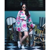 ราคา 'Our First Time' Kimono Dress (32460268)