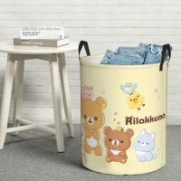 ราคา Rilakkuma ตะกร้าผ้า ทรงกลม ชั้นเดียว สําหรับใส่เสื้อผ้าซักรีด (23135583184)