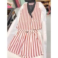 ราคา ชุดเซ็ทเสื้อทับ/กางเกงขาสั้นZARA (22410249584)