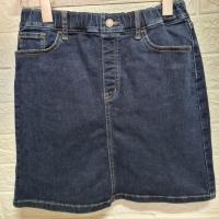 ราคา กระโปรงยีนส์ Uniqlo Kids Size 150 เอว 62 cm ก่อนยืด สะโพก 86 cm(ก่อนยืด) ยาว 42 cm ราคา 200 บาท ส่งฟรี (14405230375)