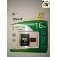 ราคา MICRO SD CARD 16GB APACER UHS-I U1 MicroSDXC Class10 R85 (17235648448)