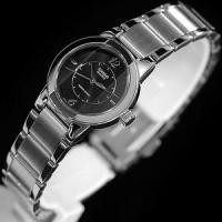 ราคา นาฬิกา Casio รุ่น LTP-1230D-1C นาฬิกาผู้หญิง สายแสตนเลส หน้าปัดดำ ดีไซน์กระจกตัด - ของแท้ 100% ประกัน 1 ปี (272059815)