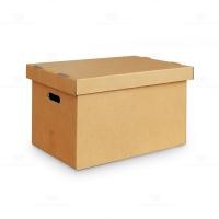 ราคา กล่องใส่เอกสาร กล่องลูกฟูก ใส่ได้6แฟ้ม แพ็ค 10 ใบ (4517919166)