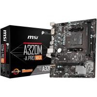 ราคา MSI A320M-A PRO MAX support AMD Ryzen AM4 Mainboard (เมนบอร์ด) รับประกัน3ปี (3735278262)