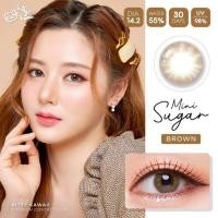 ราคา คอนแทคเลนส์ รุ่น Mini Sugar สีเทา/ตาล/ฟ้า/เขียว/ม่วง Gray/Brown/Blue/Green/Violet มีค่าสายตาปกติ (0.00) (18594348164)