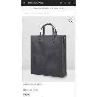 ราคา Like New Samsonite Red tote bag แท้100% สะพายข้าง ถือ (23229487287)