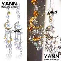 ราคา Yann1 โมบายกระดิ่งลม ประดับคริสตัล หลากสี สําหรับตกแต่งสวน (22475361083)