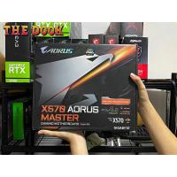 ราคา เมนบอร์ด AM4 GIGABYTE X570 AORUS MASTER มือสอง (21746099949)