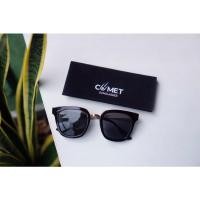ราคา แว่นตา COMET Black Wayfarer Sunglasses (5381147654)
