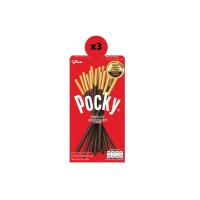 ราคา (แพค x 3) Pocky กูลิโกะ ป๊อกกี้ บิสกิตแท่ง รสช็อคโกแลต (14565583559)