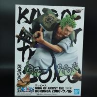ราคา โมเดล ฟิกเกอร์ โซโล วันพีช ของแท้ Roronoa Zoro KOA King Of Artist Banpresto ของแท้ มือ 2 (12040413037)