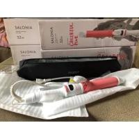 ราคา พร้อมส่งเครื่องสุดท้ายสี limited SALONIA CERAMIC CURL IRON 32mm (1553323308)