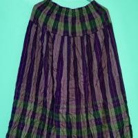 ราคา กระโปรงลายผ้าขาวม้า ผ้าหมักโคลน 150-. (7205834645)