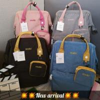 ราคา ⚡ New!! Anello backpack two tone regular size ⚡ อเนลโล่เป้ทูโทนใหม่ชนช้อป แท้ 100% ⚡ (2300995767)