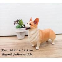 ราคา โมเดลคอร์กี้สองสียืน พร้อมส่ง (Welsh Corgi​ Model)​ (11937459159)