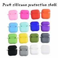 ราคา 【ไม่มีหูฟัง】Pro4 เคส TWS หูฟังบลูทูธ เคสซิลิโคน ป้องกัน (18477977557)