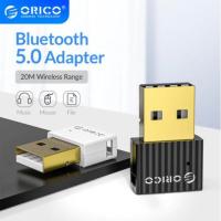 ราคา ORICO USB Bluetooth Dongle Adapter 5.0 for PC Speaker Mouse Laptop Mini Wireless Bluetooth Audio Receiver Transmitter (5454258514)