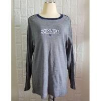 ราคา เสื้อแขนยาวสีเทา ไซส์ L อก 38 นิ้ว (1751444197)