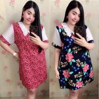 ราคา เดรสคอบัว แขนชีฟอง เดรสสาวอวบ ชุดทำงานสาวอวบ อก44-52 (8900037014)