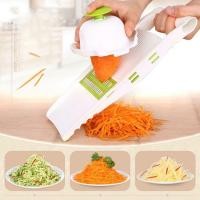 ราคา KitchenMarks ชุดอุปกรณ์หั่นผักผลไม้ เครื่องหั่นผักผลไม้ เครื่องสไลด์ผักผลไม้ ชุดสไลซ์ผักผลไม้ (2124078110)