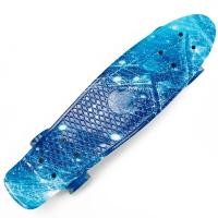 ราคา ✺☎Jusenda 22 นิ้ว Mini Cruiser สเก็ตบอร์ด Flash Fish Board สกู๊ตเตอร์เด็ก PP Longboard Penny Board Complete พิมพ์กระดานส (9379904979)
