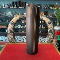 ราคา แจกันไม้ไผ่ ไม้ไผ่แกะสลัก (19972765209)