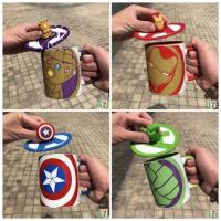 ราคา ถูกสุด‼️แก้วมัคเซรามิค Avengers Endgame 7-11 (4466257582)