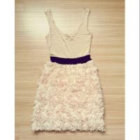 ราคา Zara เดรสน่ารัก สีนู้ด size xs (6534490394)