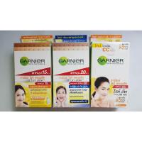 ราคา [เซท 3 กล่อง Day+Night+CC] การ์นิเย่ ไลท์ คอมพลีท Garnier Light Complete (Day+Night+CC cream) แบบซอง (2216743299)
